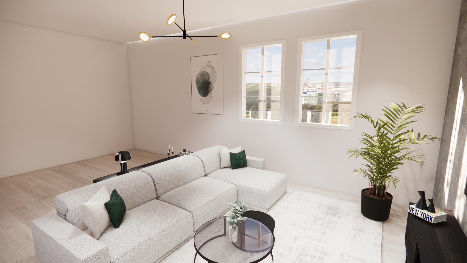 Photos créées avec le logiciel de rendu Enscape