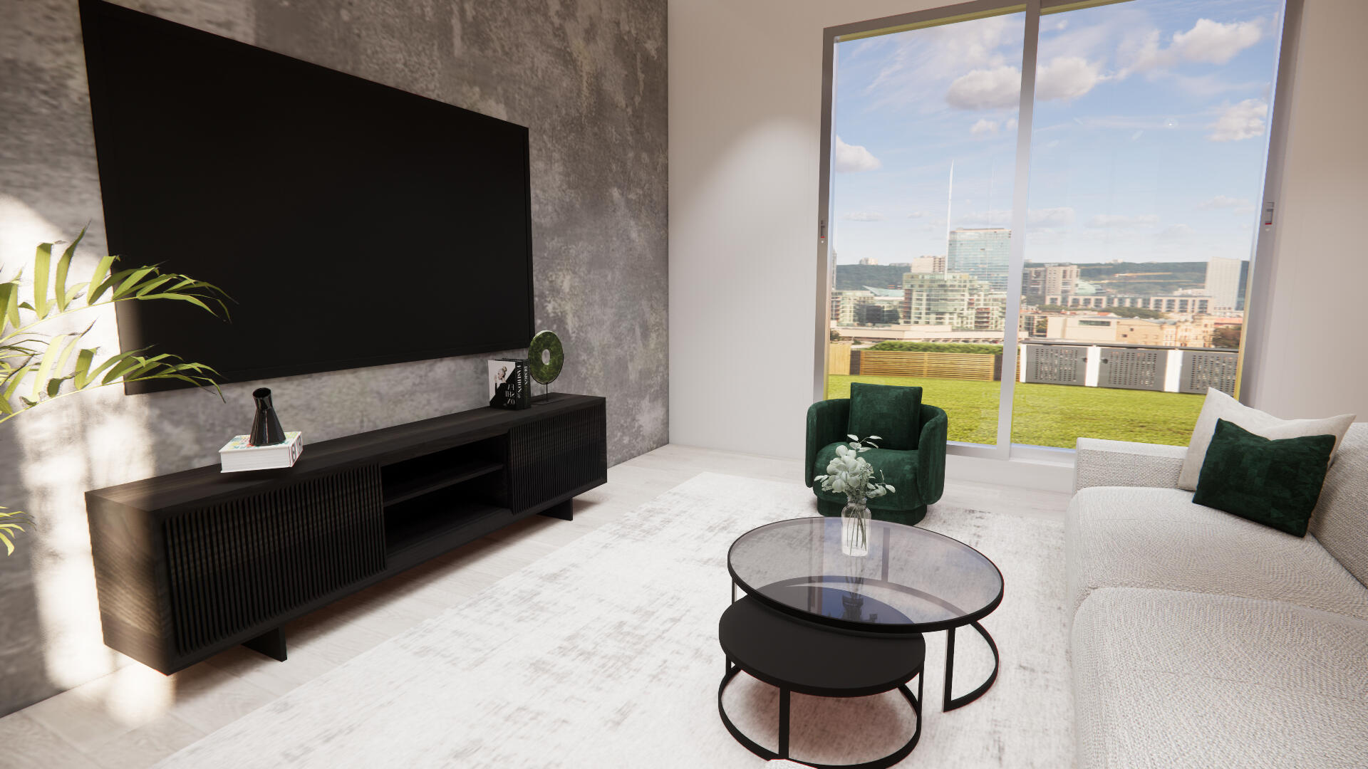 Photos créées avec le logiciel de rendu Enscape