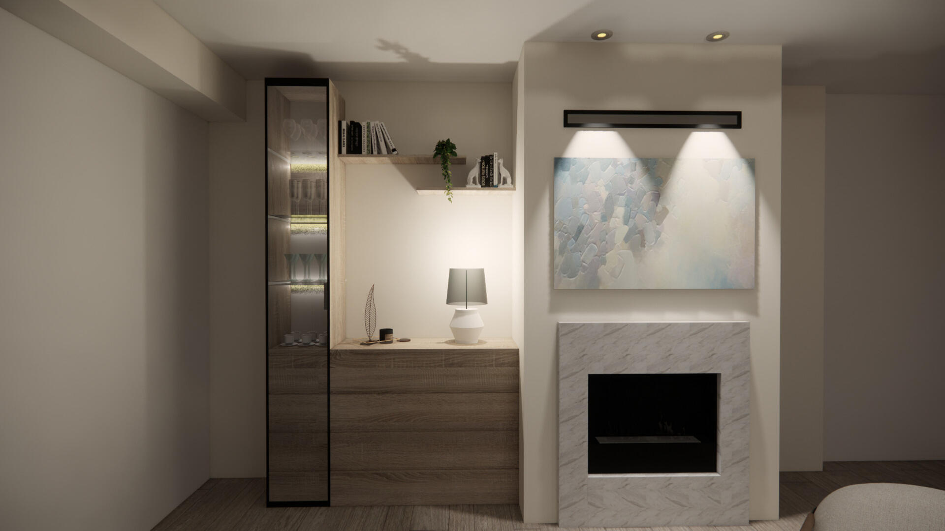 Photos créées avec le logiciel de rendu Enspace